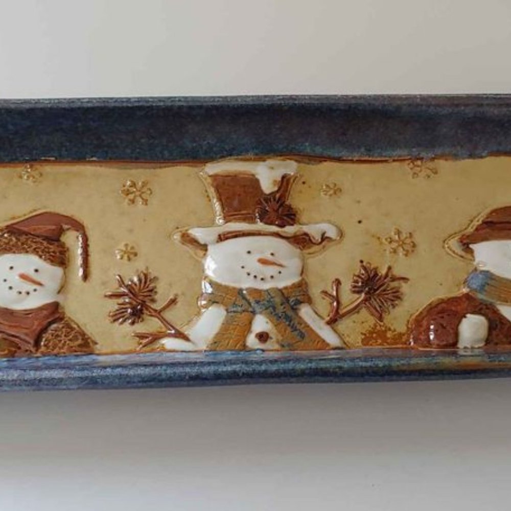 St. Nicholas Square Forest Friends Stoneware Tray